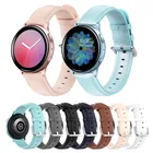 Ремешок из натуральной кожи 20 мм 22 мм для часов Samsung Galaxy Watch 46 мм 42 мм для Samsung Gear S3 для Correa Huawei Watch GT 2