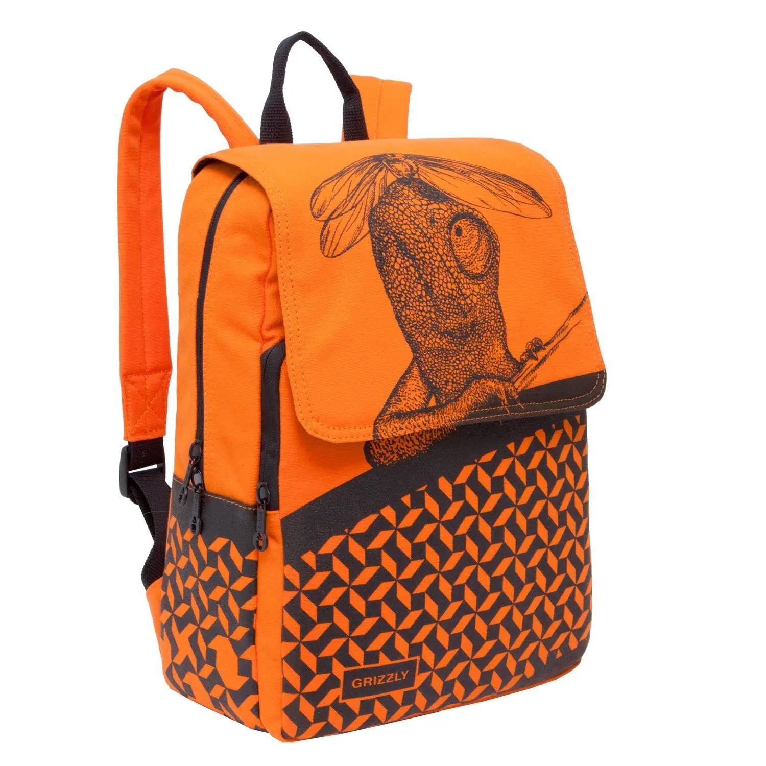 Backpack grizzly for girl chameleon |