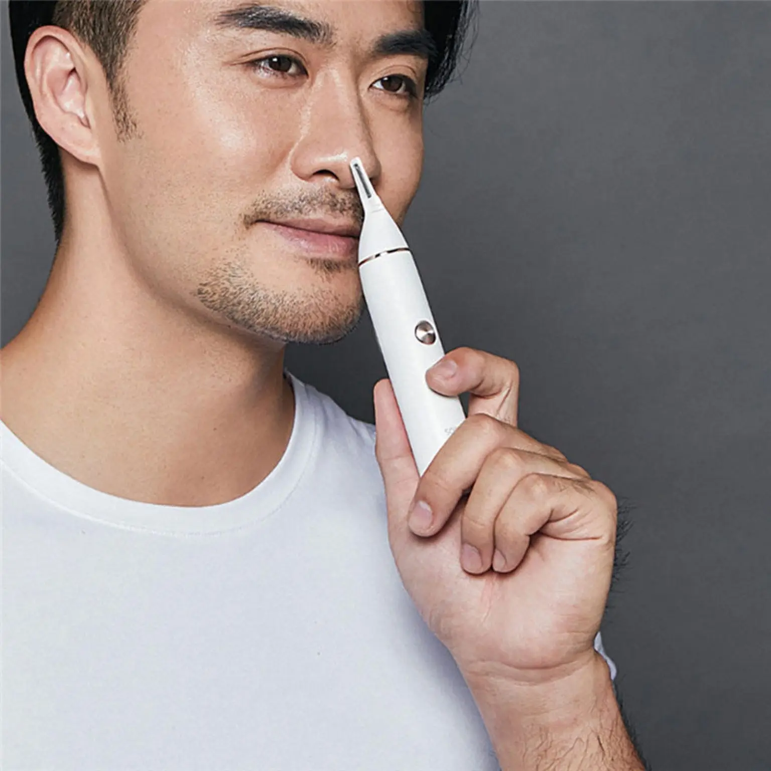 Триммер Для Носа И Ушей Xiaomi Soocas Nose Hair Trimmer N1 White Острые зубцы Компактный корпус