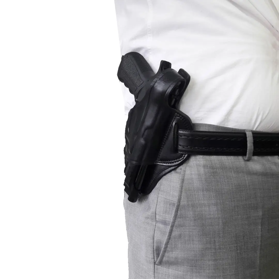 Чехол кобура для пистолета ручной работы из натуральной кожи с двумя слотами Beretta