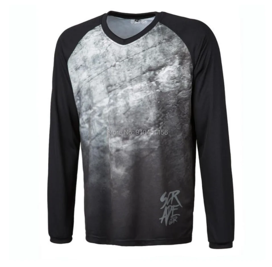 

Long Sleeve Racing Cycling Clothes T-shirt Mountain Bike Shirt Motocross Downhill Jersey Maglia Mtb Maillot Ciclismo