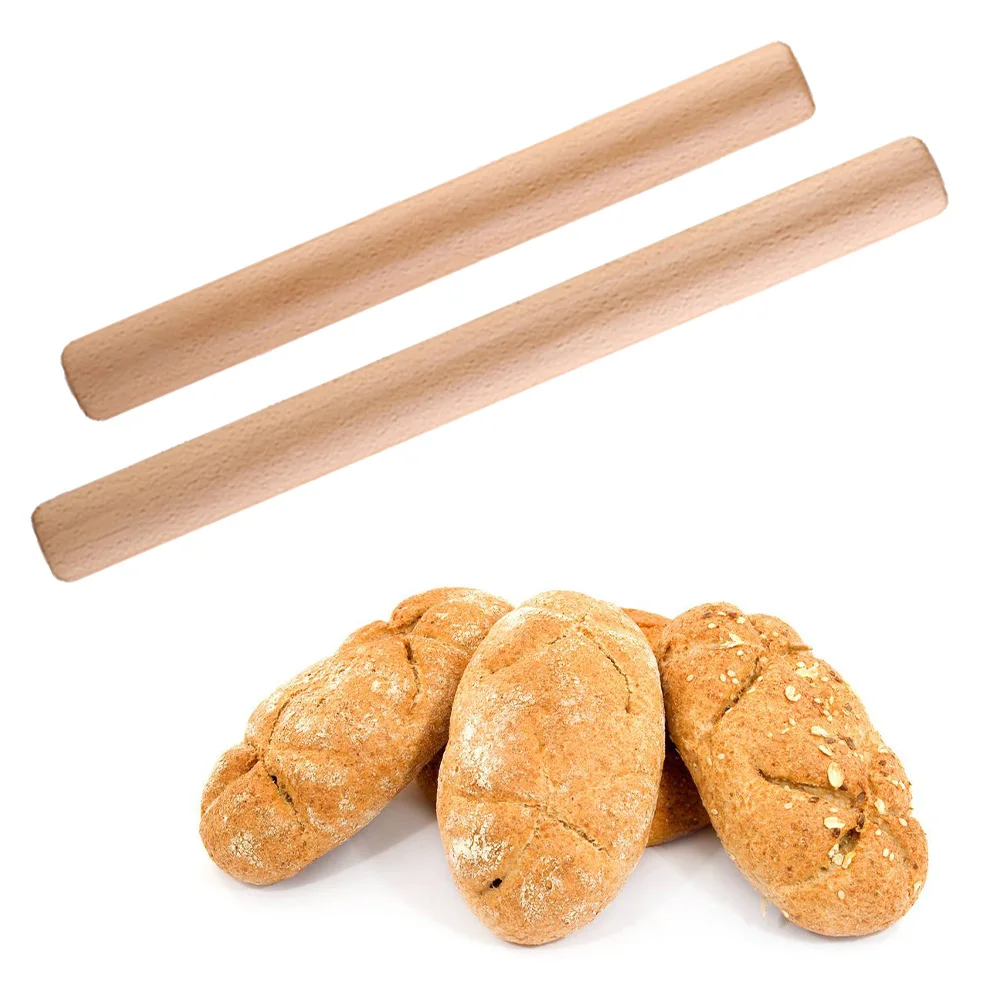 

Wooden Rolling Pins for Baking Sleek Surface Pastry Dough Roller Baking Cookies Biscuit Fondant Cake Kitchen Roller Roll Pin