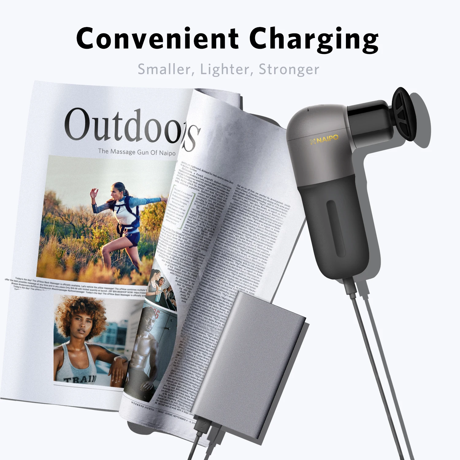 구매 Naipo 미니 마사지 총, Naipo 휴대용 딥 티슈 타악기 5 Intensities, USB 충전-야외 홈 헬스 클럽 구매 Naipo 미니 마사지 총, Naipo 휴대용 딥 티슈 타악기 5 Intensities, USB 충전-야외 홈 헬스 클럽