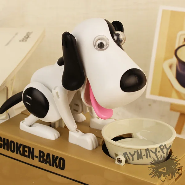 Интерактивная копилка собачка Choken bako|Копилки для денег| |