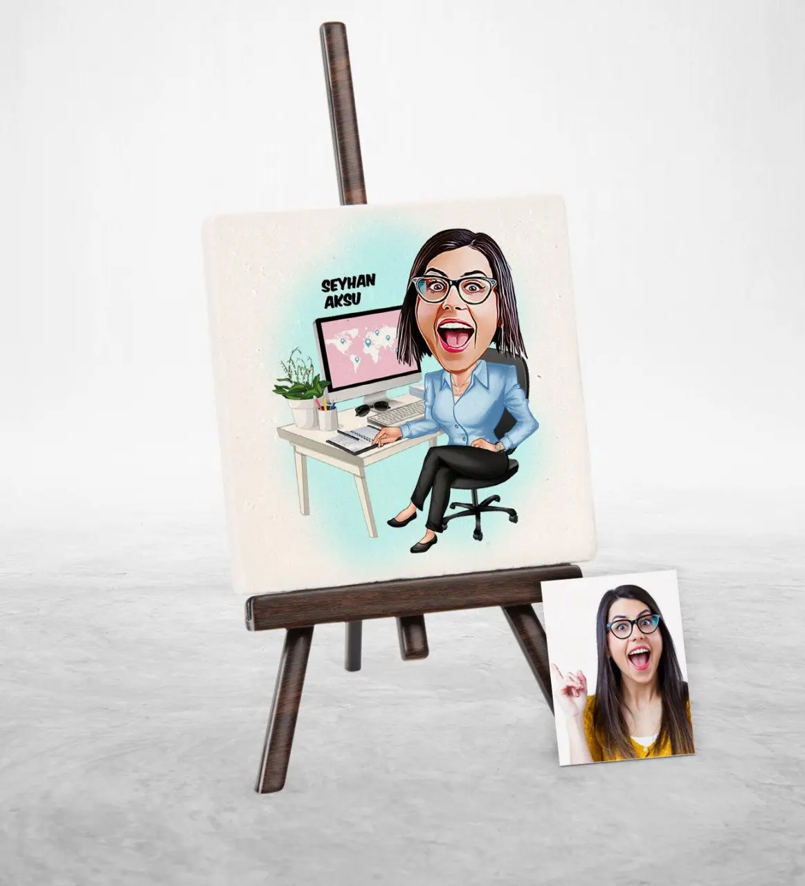 

Персональный главный менеджер мультфильм шовалели натуральный камень-1