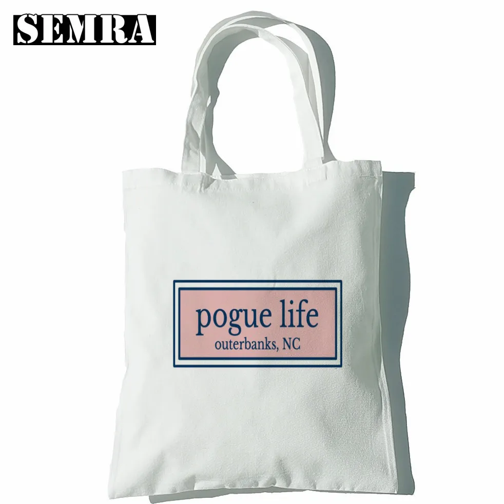

Pogue Life внешние банки TV Ulzzang графические хипстерские сумки для покупок с мультяшным принтом модные повседневные сумки для девочек