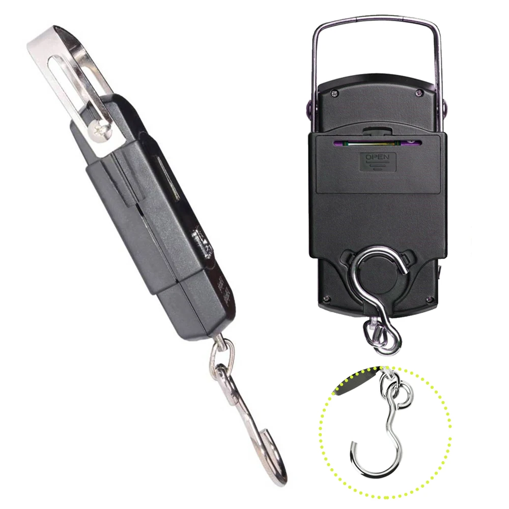 Безмен электронный цифровой WH-A08 до 50 кг, портативные электронные весы,весы багажные кухонные повседневные, для рыбаков