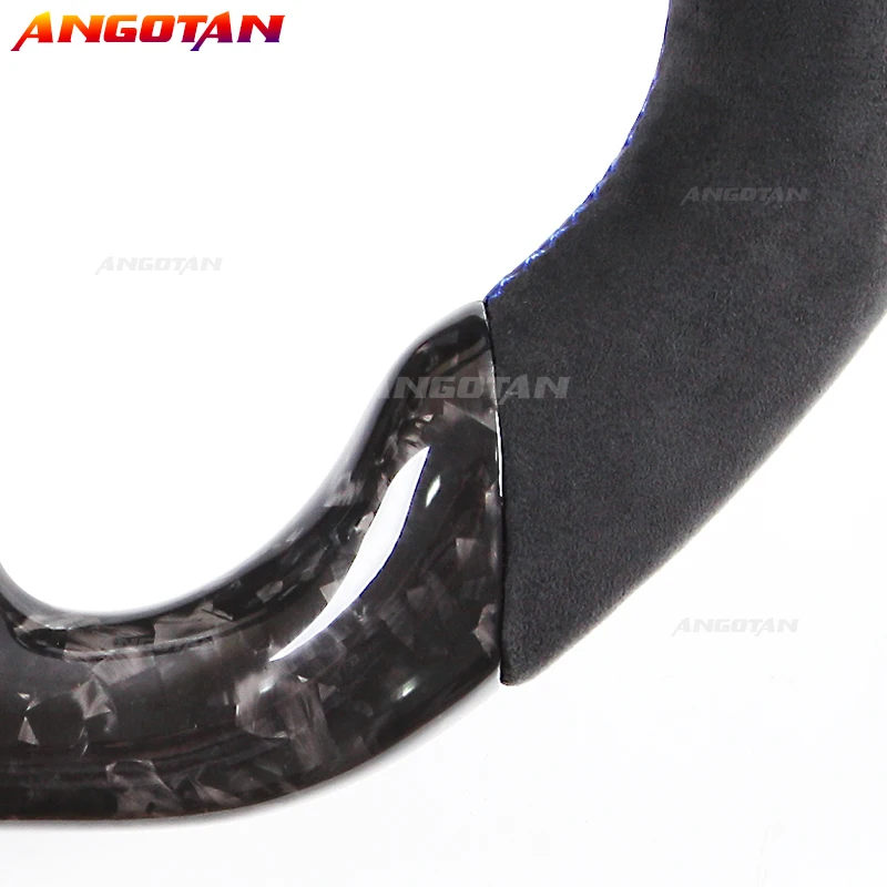 

Modification of steering wheel 100% Carbon Fiber LED Carbon Steering Wheel Fit For Dodge Muscle car