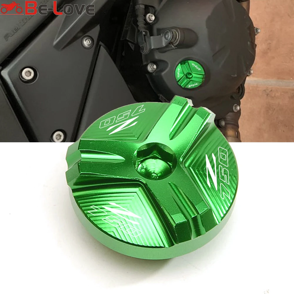 For kawasaki Z750 Z 750 Z750 2004-2012 2006 2007 2008 2009 Motorcycle CNC Accessories Engine Oil Filler Filter Cap Plug Cover