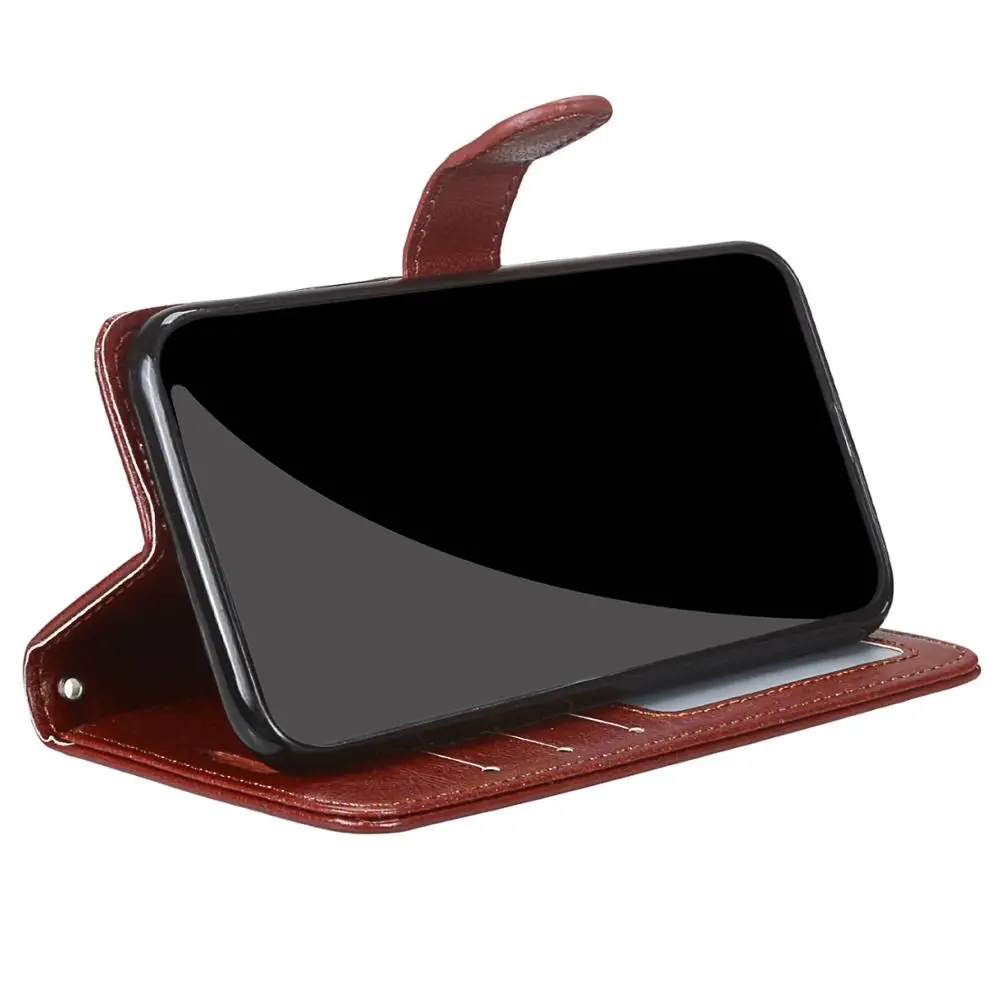 

PU Leather Solid Color with Kickstand and Slot Wallet Leather Phone Case for Galaxy A01 A10 A10s A20 A20e A20s A30 A51 A71 A70s