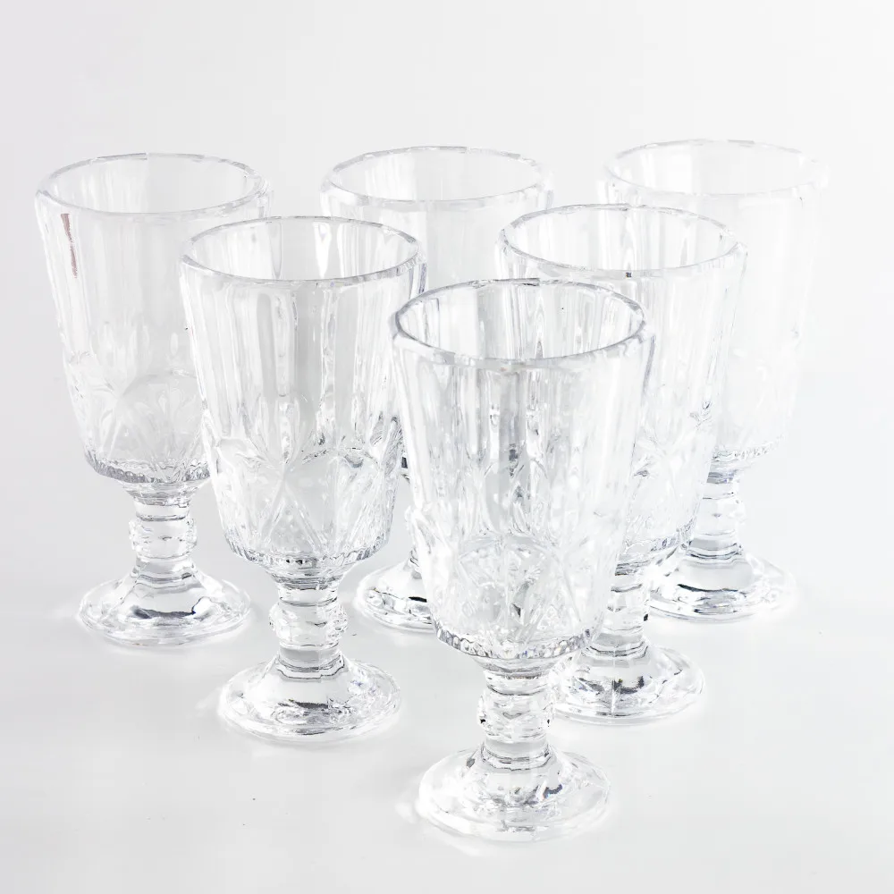 Хрустальные гранёные рюмки Бахметьевский завод Лафитник с рисунком