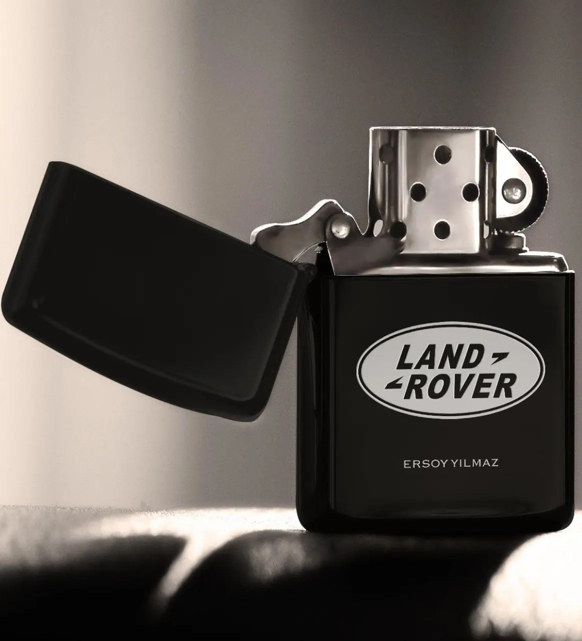 

Персонализированные Land Rover бензин черный металлический прикуриватель