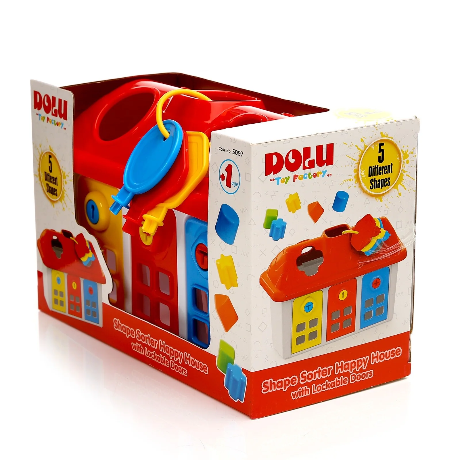 Ebebek Dolu shape сортировщик Happy Hous с закрытыми дверями 1 год + | Игрушки и хобби