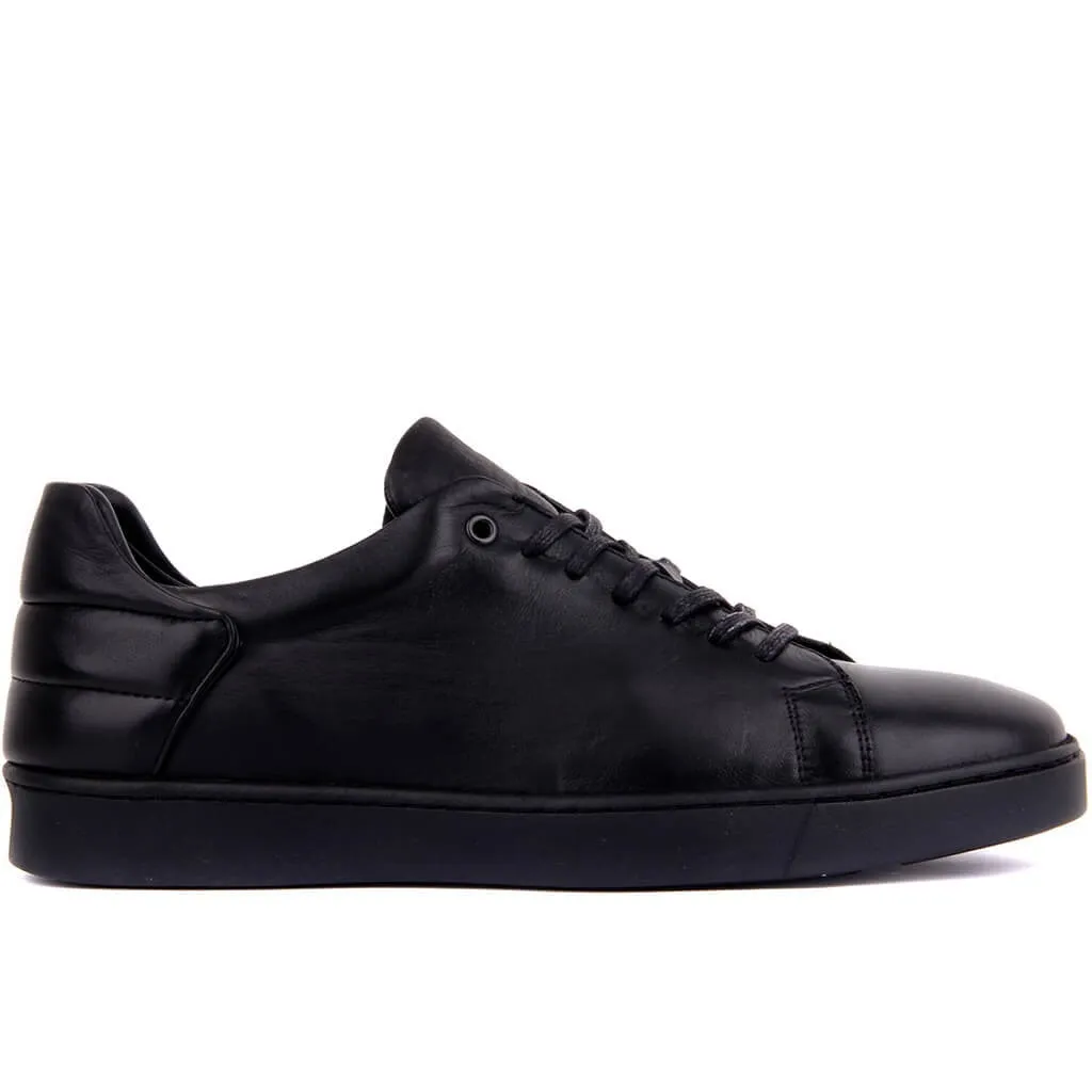 Sail-Lakers Black Leather Men 'S Casual Shoes | Обувь