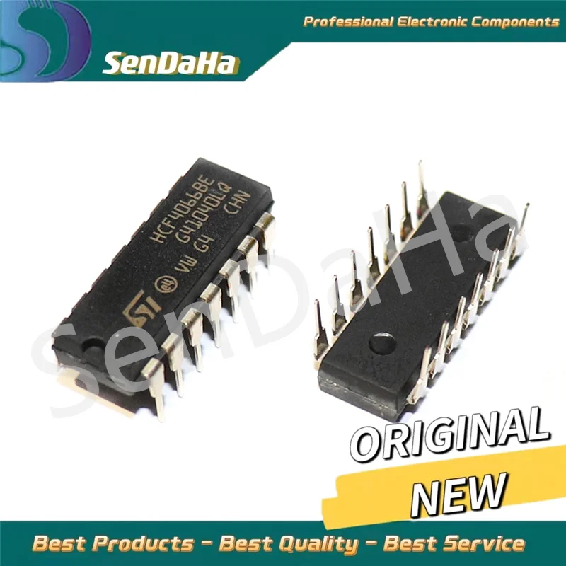 HCF4066BE HCF4066 DIP-14 DIP14 новый оригинальный 10 шт./лот Бесплатная доставка