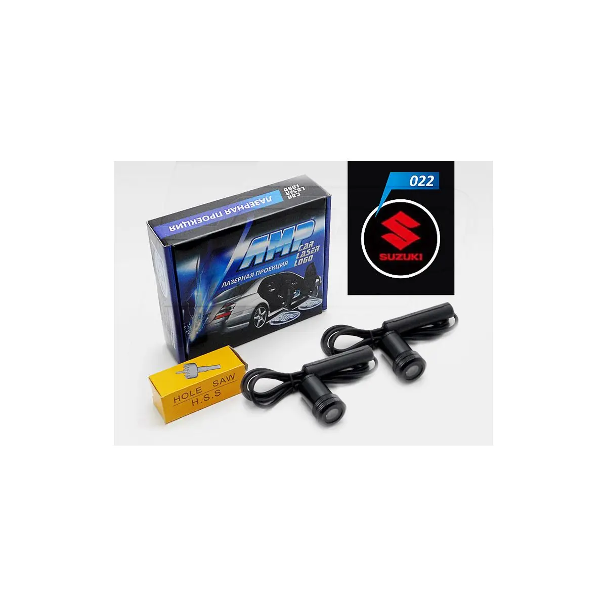 Лазерная проекция логотипа для установки в дверь авто TRANSFORMERS \ ALPINA MERCEDES SUZUKI SUBARU TAXI