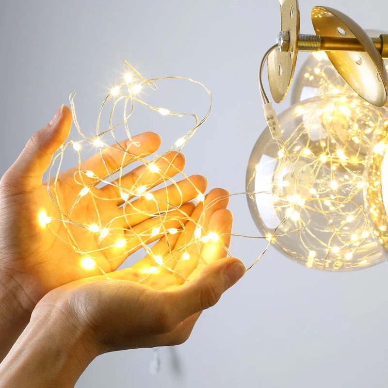 Скандинавский домашний декор Подвесная лампа для столовой комнатный светильник