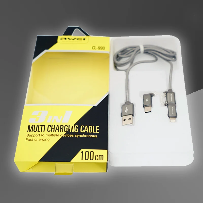 Кабель USB-Micro USB/USB (CL-990) 1 м | Мобильные телефоны и аксессуары