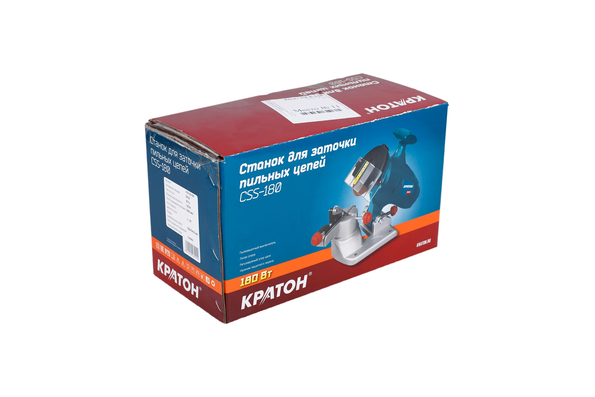 Станок для заточки пильных цепей КРАТОН CSS-180 | Инструменты