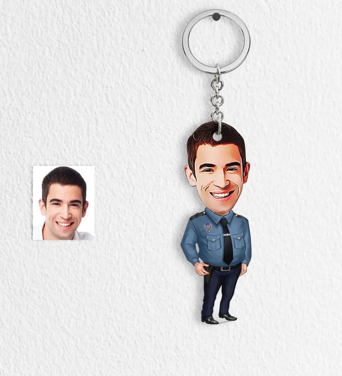 

Персональный Keychain-3 из мультфильма «полиция залива»