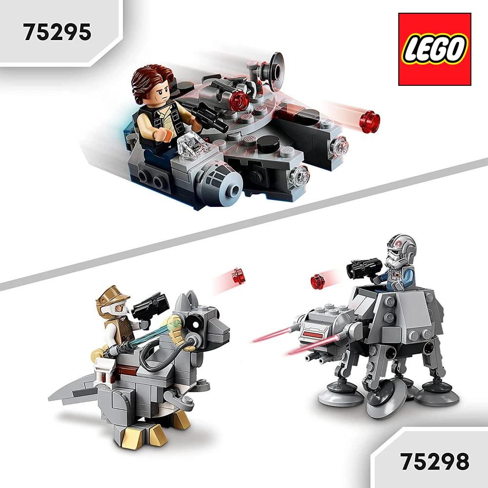 ЛЕГО Звездные Войны Милленниум Фалькон Микрофайтер 75295 оригинальный для детей НОВЫЙ игрушка детям на день рождения, Рождество, подарок для мальчиков и т.д.