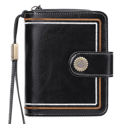 

Geometric Luxury Leather Wallets Women Long Zipper Coin Purses Tassel Design Clutch Wallet Female Money Credit Card Holder