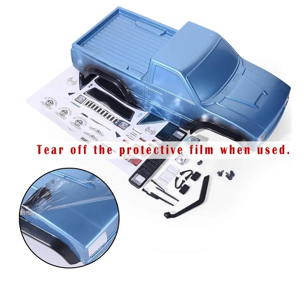 HSP RGT корпус для 1:10 RC гусеничная осевая 313 мм Колесная база автомобиль EX86110