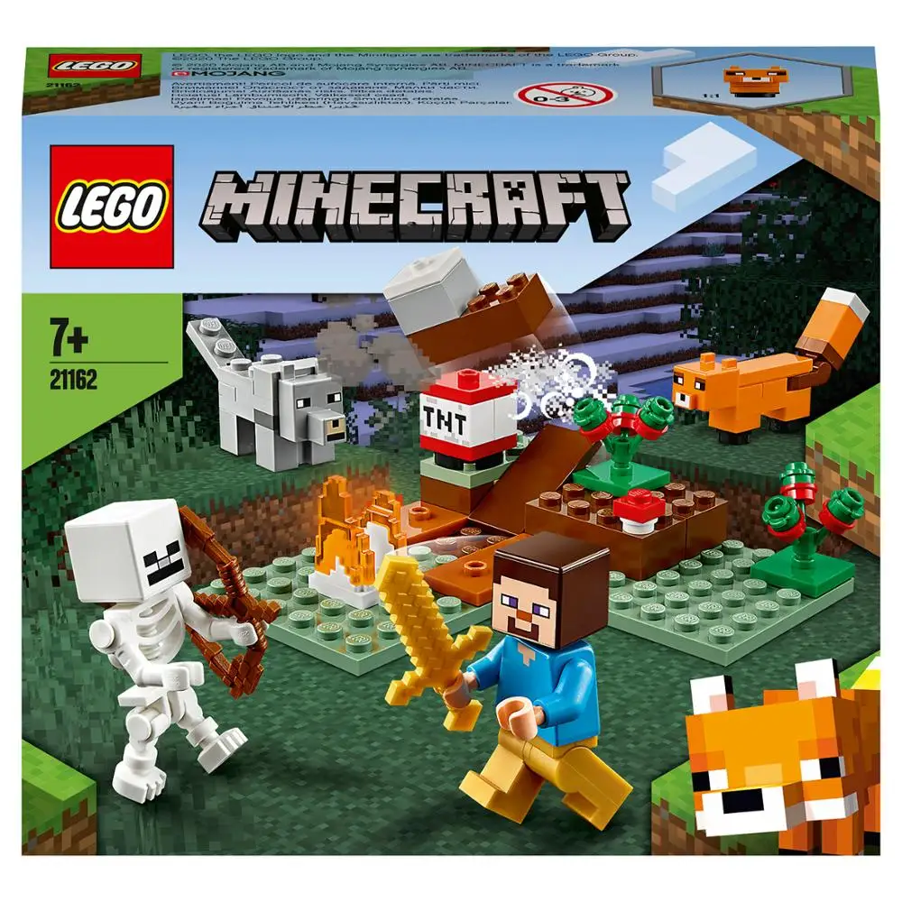 Конструктор LEGO Minecraft 21162 Приключения в тайге | Игрушки и хобби