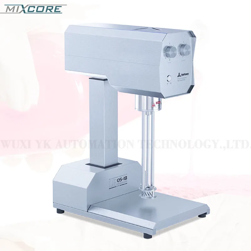 LR-5 Lab Electric Lifting Working Heads Replaceable Homogenizer High Shear Mixer For Detergent Production