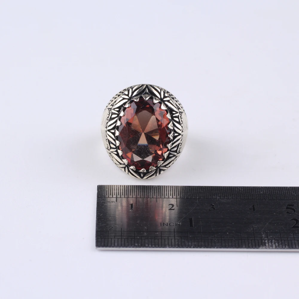 

Handmade Mens Silver Zultanite Ring, Man 925 Silver Handmade Oval Color Changing Zultanite Ring