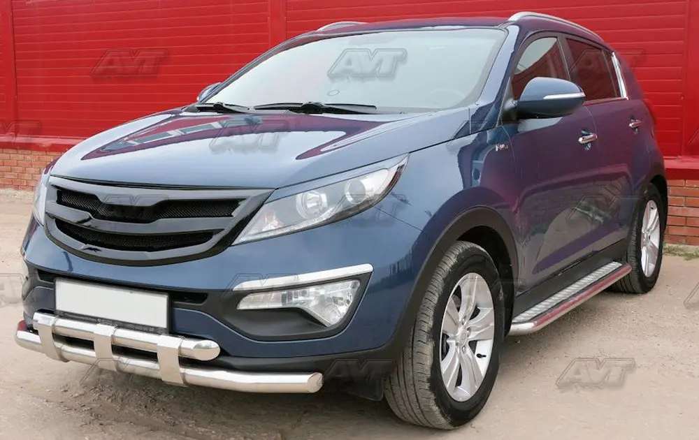 Решетка радиатора для Kia Sportage III 2011 ~ 2016 спортивный стиль пластик АБС аксессуары