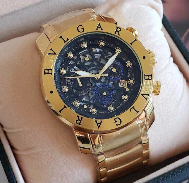 Mens Watches Stainless Steel Quartz Wristwatches | Наручные часы