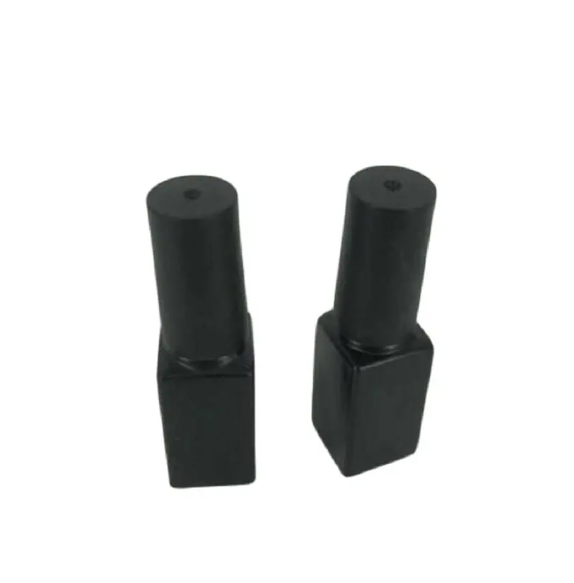 5 мл Черная Стеклянная бутылка с черной крышкой кисти для лака