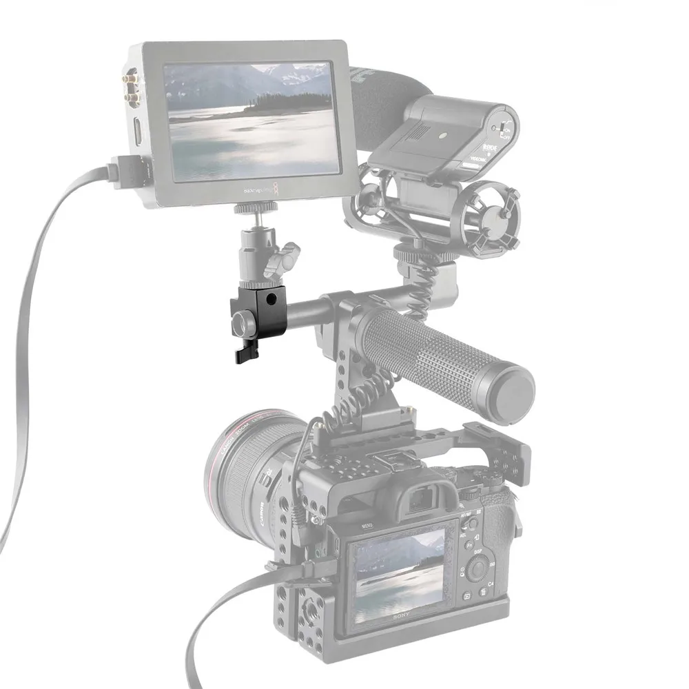 SmallRig 15 мм одиночный зажим с двойной резьбой 1/4 " 20" внутренней для системы