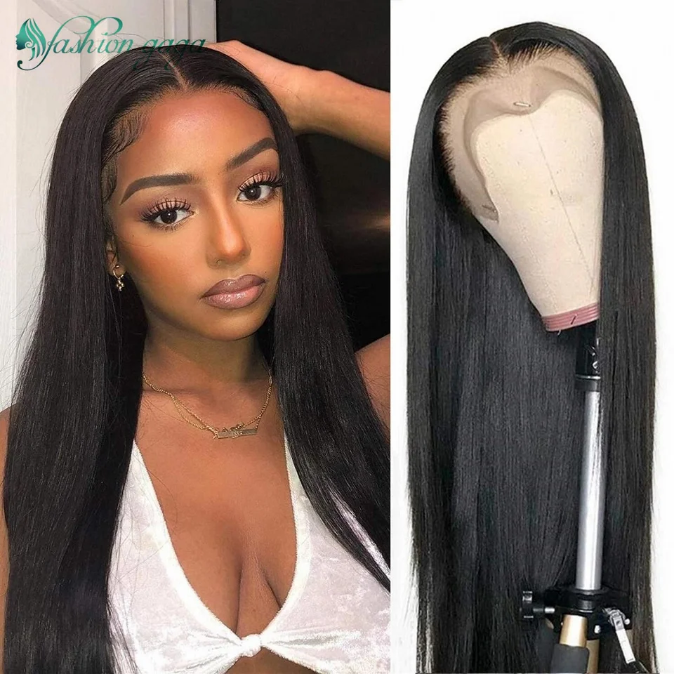 

Free Part HD Lace Frontal Wig Pre Plucked Bleach Knots Straight Remy Human Hair Amznlady Wigs High Density Top Quality Wig Sale