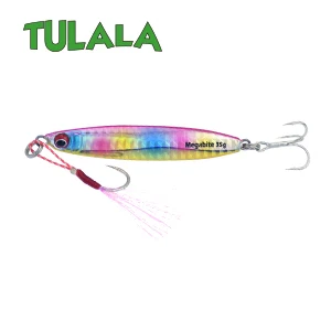 Rainbow Chartback A Tulala Металл литой 35 г джиг ложка Shore отсадка литья свинцовая Рыбная Морская рыбалка на щуку Приманка снасти вобберы жесткие приманки - Цвет: Rainbow Chartback A