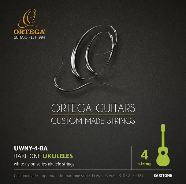 lu_ UWNY-4-BA Комплект струн для укулеле баритон Ortega |