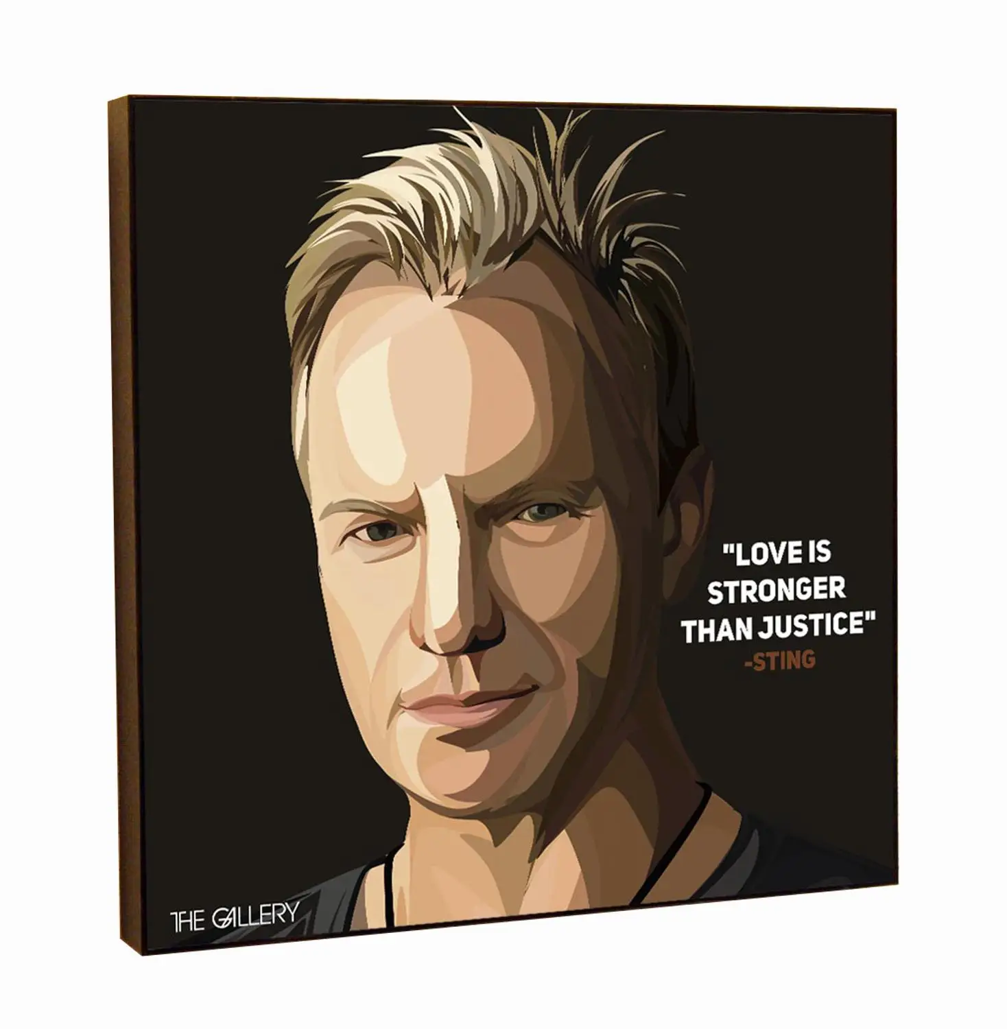 СТИНГ Картина Постер в стиле поп арт плакат принт подарок декор офис бар