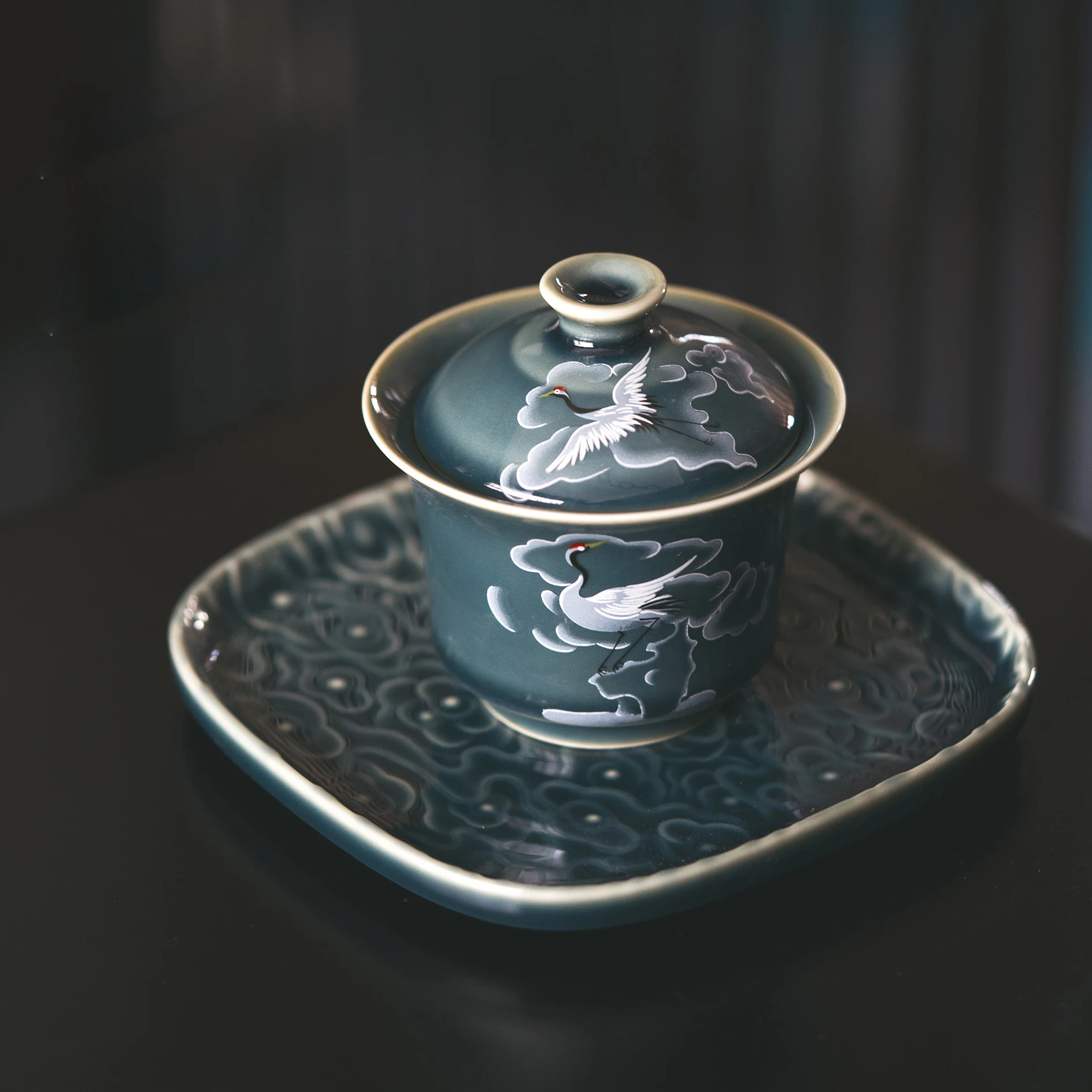 1 шт. расписанный вручную китайский чайный набор кунг фу сервиз гайвань стаканы