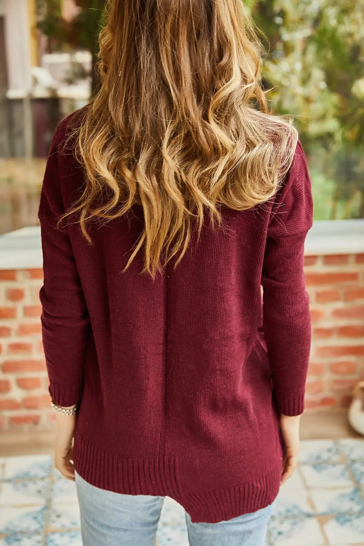 Женская ассиметричная вязаная одежда Xhan 9KXK3-43067-31 |