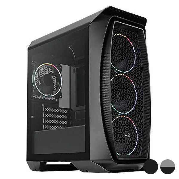 Micro ATX / Mini ITX Midtower Case Aerocool Aero One Eclipse RGB LED Ø 12 см|Корпуса для компьютеров| |