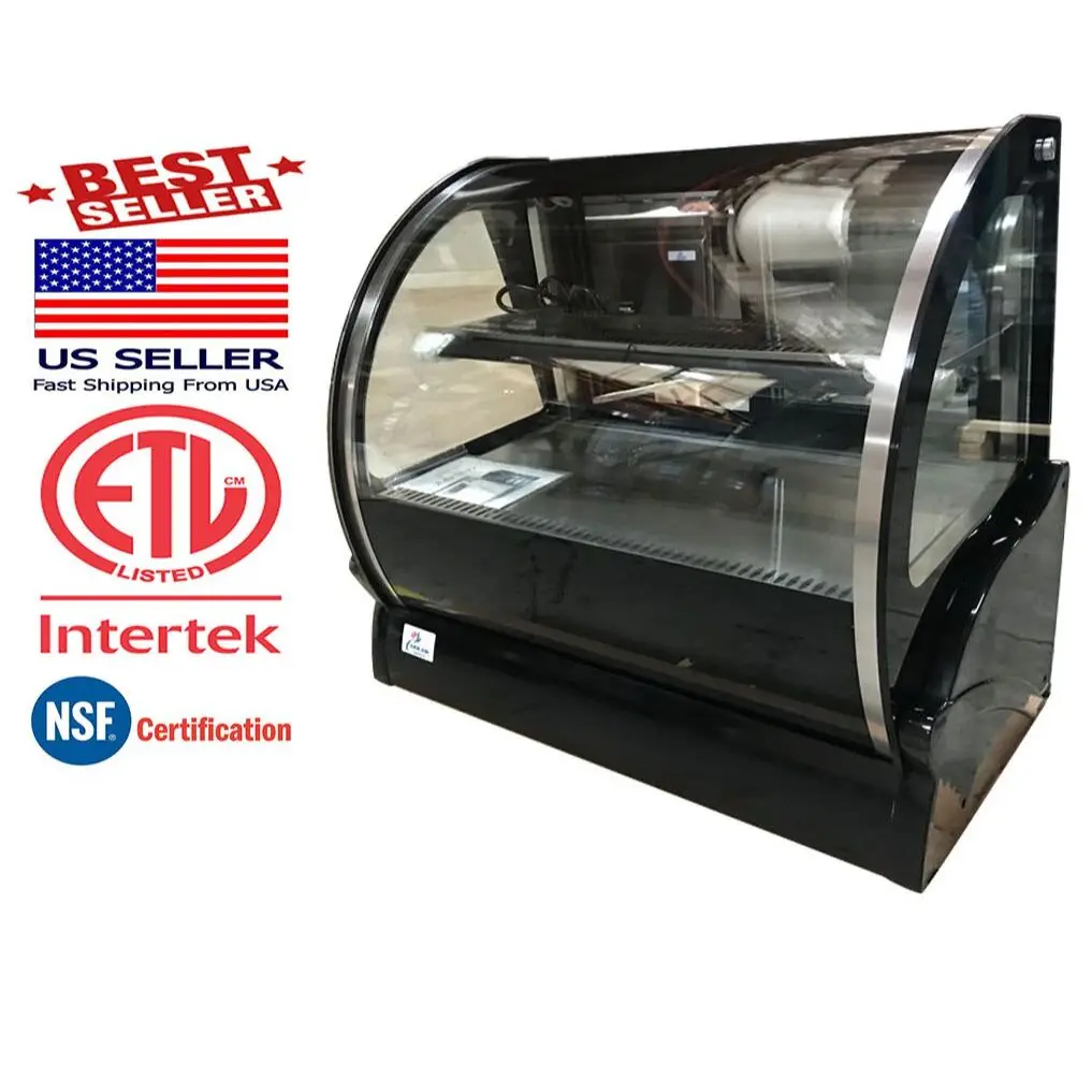 

NSF ETL новый холодильник для хлебобулочных изделий Deli 36 дюймов, Настольная охлаждающая витрина, холодильник CT530A-1