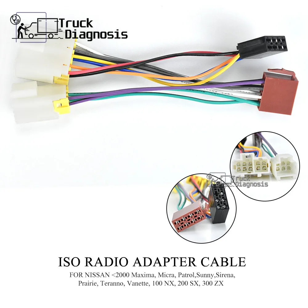 12 019 стандарт ISO адаптер Питания Жгут проводов специфический для Nissan Maxima Micra