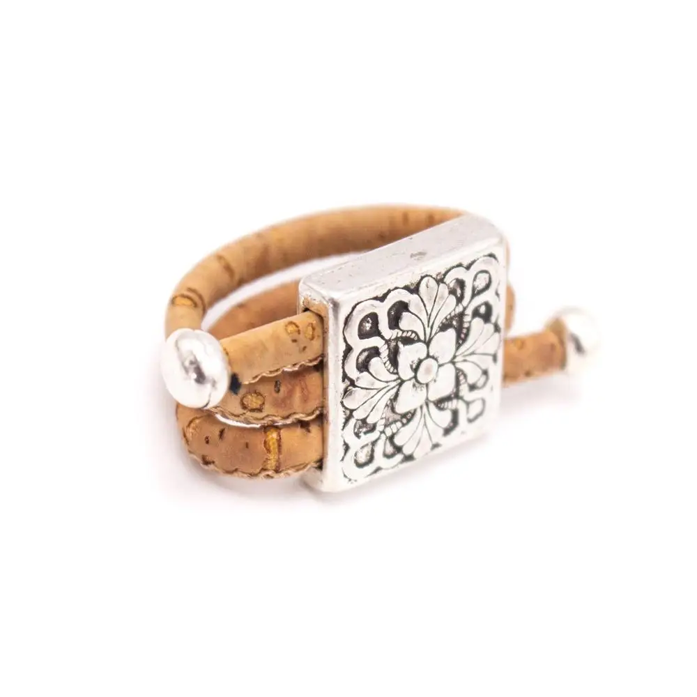 Женское кольцо из натуральной пробки в античном стиле|vintage womens rings|women ringsring vintage |