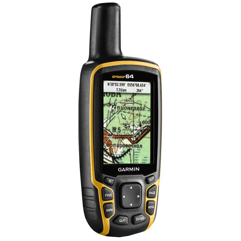 Garmin GPSMAP 64 GPS Навигатор с обновлённой топокартой России официальная гарантия 2
