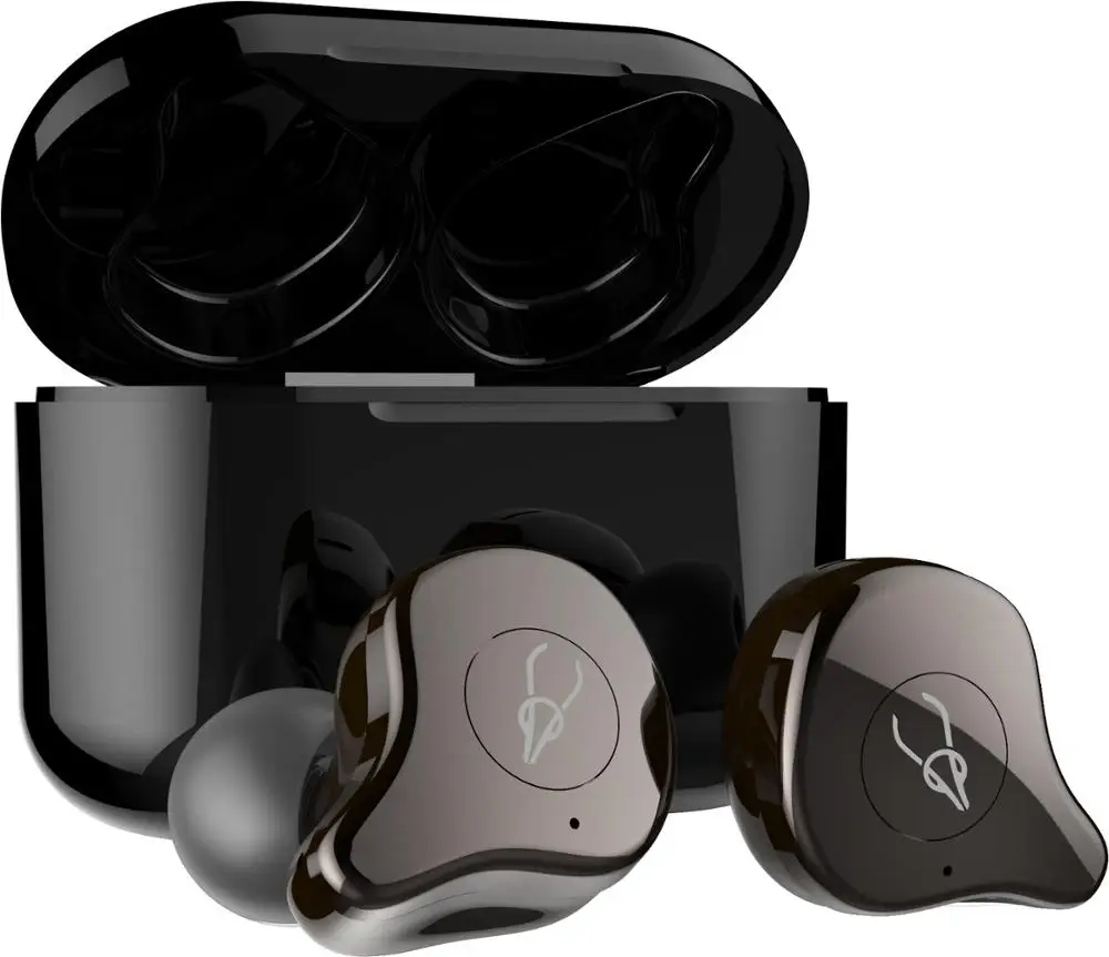1 SABBAT E12 Ultra TWS беспроводные Bluetooth наушники спортивные Hi-Fi стерео наушники гарнитура с шумоподавителем с беспроводным зарядным устройством Qualcomm - Цвет: 1