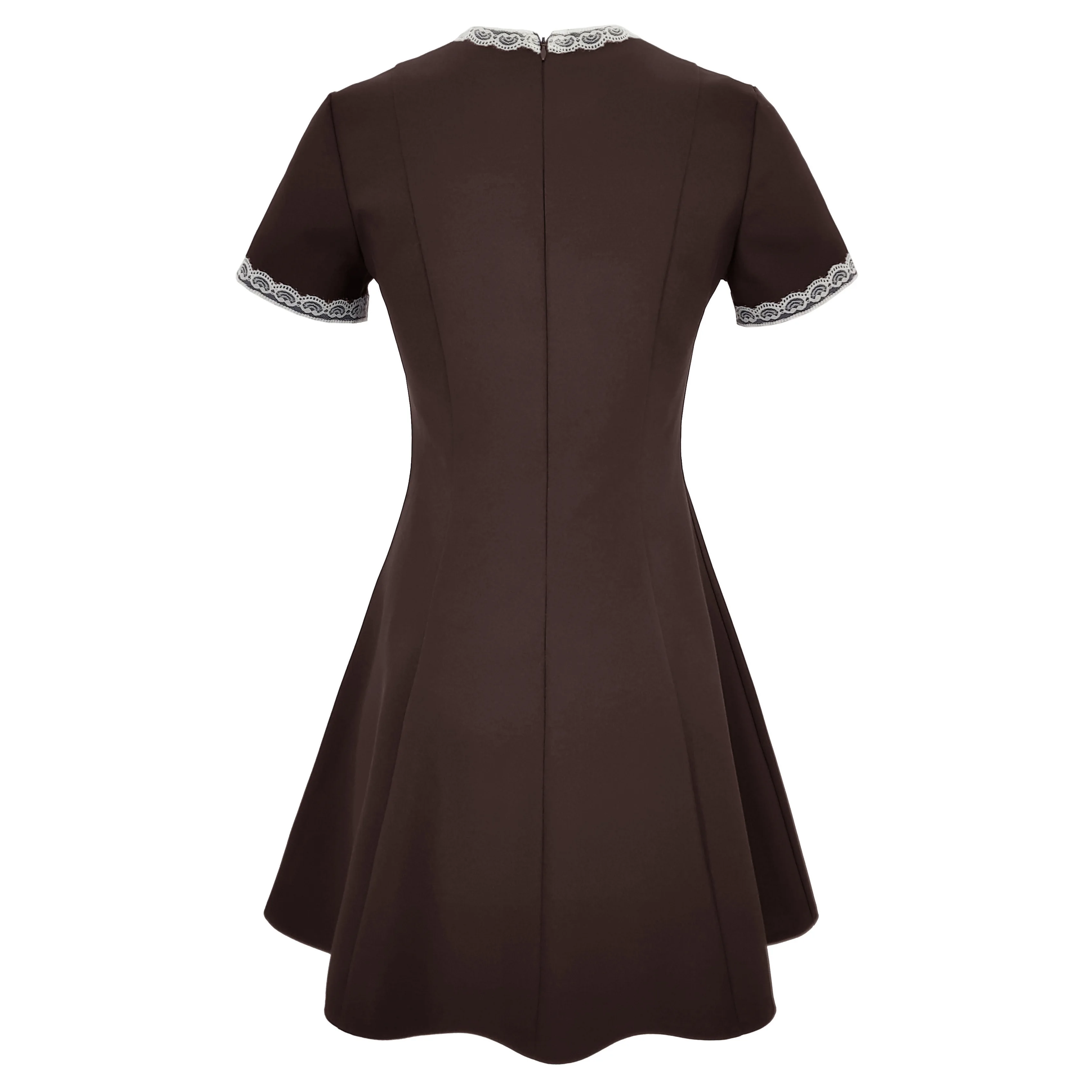 Платье школьное на последний звонок / Коричневое Синее Школьное платье детское