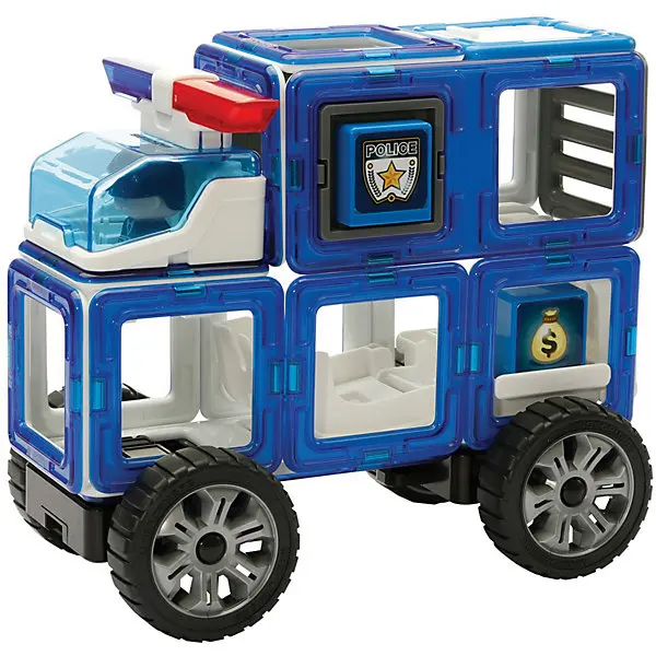 Магнитный конструктор Magformers Amazing Police Set | Игрушки и хобби