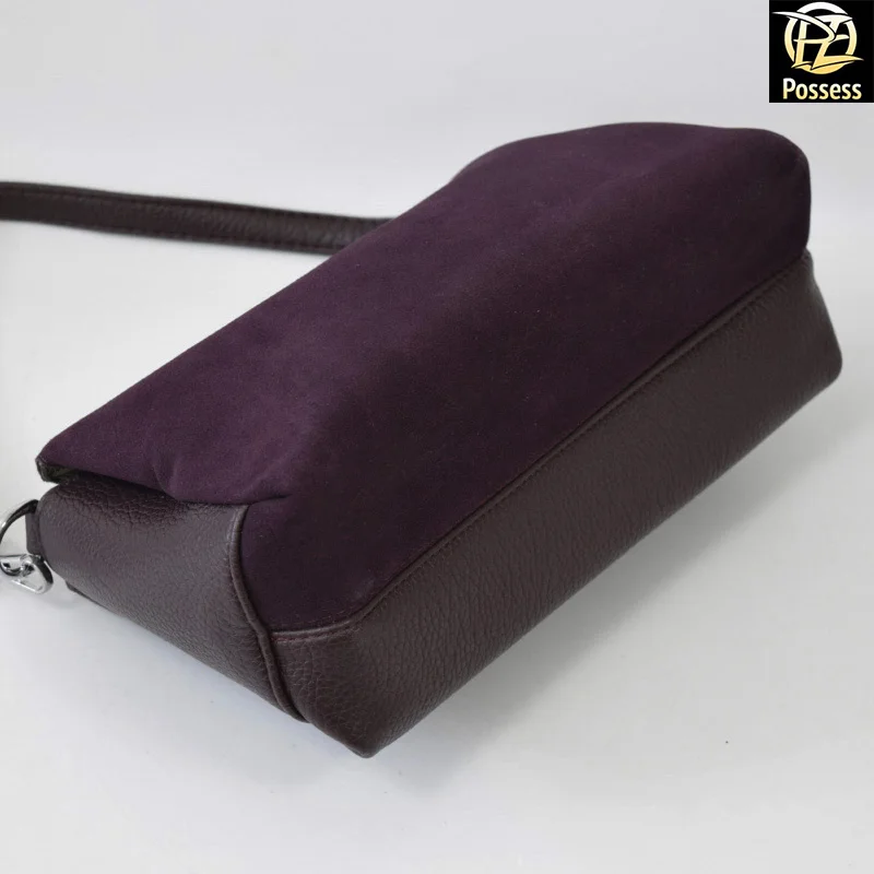 Женская сумка POSSESS BRAND JB1-5 лицевая сторона натуральная замша |