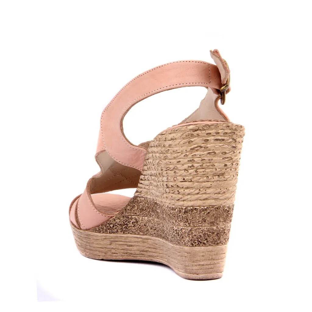 Sail Lakers/женские кожаные сандалии летние женские на танкетке удобная повседневная